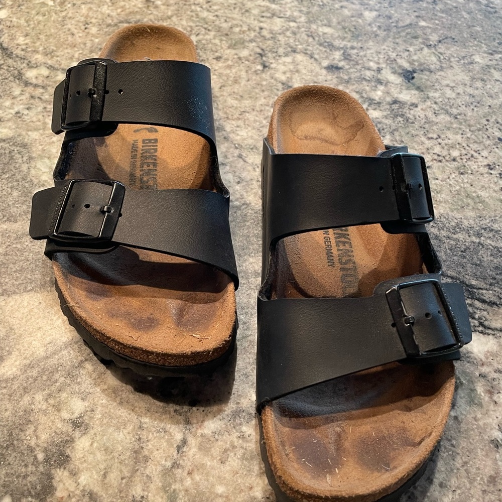 Birkenstock Black Double Strap Sandals